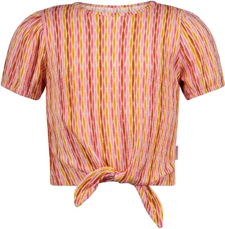 B.Nosy - T-shirt - Roze/Oranje