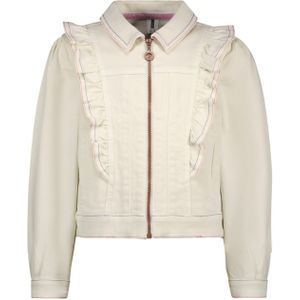 B.NOSY meisjes spijkerjas - Ecru