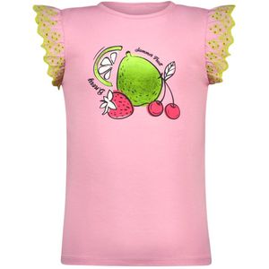 B.NOSY Meisjes T-Shirt - Rose