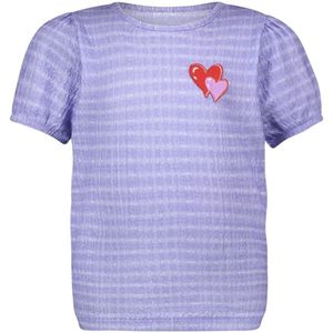 B.NOSY meisjes t-shirt - Licht paars