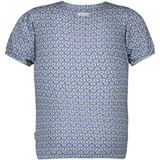 B.Nosy - Tilda - T-shirt - Blauw - Lila - Polyester - Elastaan
