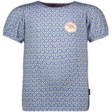 B.Nosy - Tilda - T-shirt - Blauw - Lila - Polyester - Elastaan