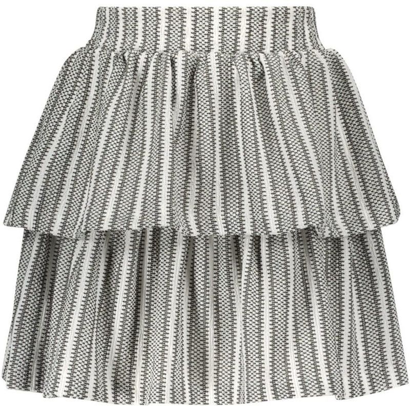 B.Nosy - Romee - Midi Rok - Zwart - Polyester