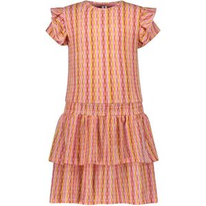 B.Nosy - Jurk Delphi - Kleurvol - Gerecycled Polyester