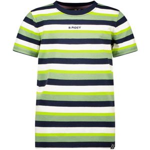 T-shirt - Blauw-Groen - Biologisch Katoen