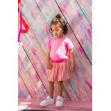 B.Nosy - Dorsi - Jurk - Kleurrijke Print - Zachte Jersey - Gerecycled Polyester