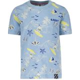B.Nosy - Timmy T-shirt - Lichtblauw - Katoen