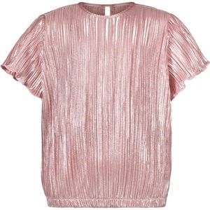 B.Nosy zomer top meisjes - roze koraal blush - metallic, plissee - Brynn