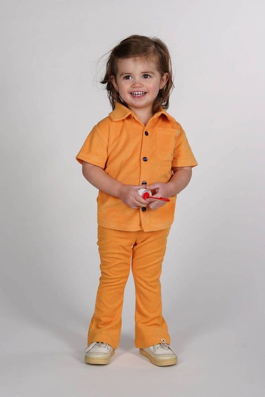 The New Chapter - Poloshirt - Oranje - Katoen en Polyester