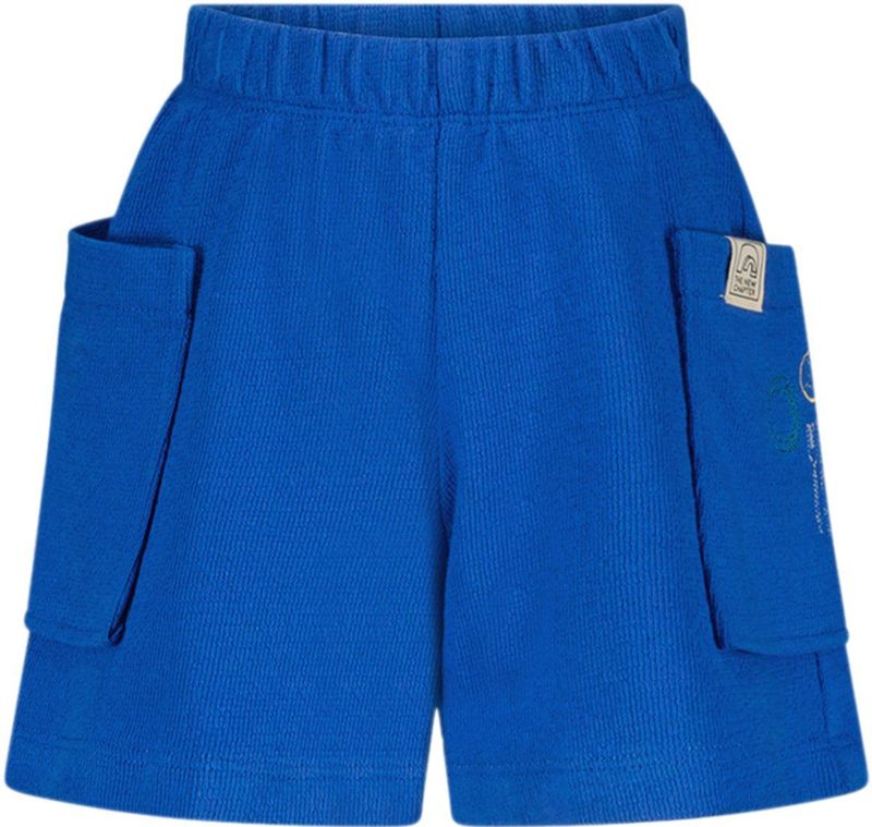 The New Chapter - Korte Broek - Kobaltblauw - Katoen/Polyester/Elastaan