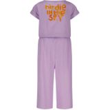 Koucla lente/zomer jumpsuit geribbelde jumpsuit paars maat S/M