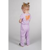 Koucla lente/zomer jumpsuit geribbelde jumpsuit paars maat S/M