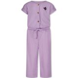 Koucla lente/zomer jumpsuit geribbelde jumpsuit paars maat S/M