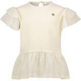 Le Chic - Peplum Top - Polyester - Ronde Hals - Kapmouwtjes