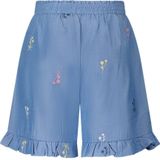 Le Chic - Korte Broek - Blauw - Viscose/Polyester