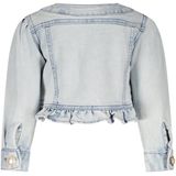 Le Chic - ANYK - Spijkerjas - Classic Light Denim - Ronde Hals - Knoopsluiting