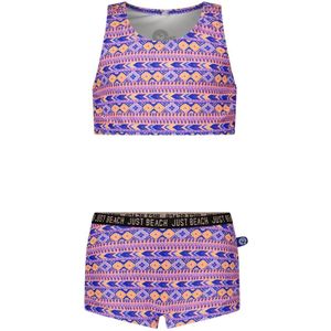 Just Beach J501-5017 Meisjes Bikini-Tropic aztek-Maat 158-164
