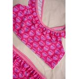 Just Beach - Meisjes Bikini - Fuchsia