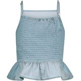 Like Flo - Spaghetti Top - Denimlook - 100% Katoen