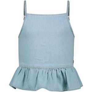 Like Flo - Spaghetti Top - Denimlook - 100% Katoen