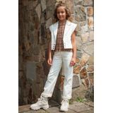 Like Flo - Zomer Jeans Broek - Off Wit - Wide Leg