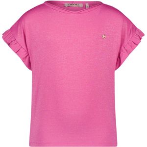 Like Flo - F502-5405 - T-shirt - Roze - Katoen