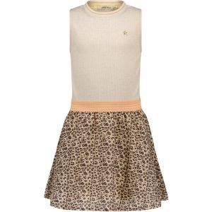 Like Flo F502-5816 Meisjes Jurk - Jersey - Roze - Katoen