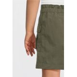 Like Flo - Cargo Rok - Groen - Katoen - Verstelbare Taille
