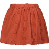 Like Flo - A-lijnrok - Rood - Katoen - Met 3D Applicaties