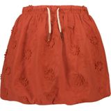 Like Flo - A-lijnrok - Rood - Katoen - Met 3D Applicaties