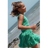 Like Flo - Stacey - A-lijnrok - Groen - Elastische Tailleband - 3D Applicatie