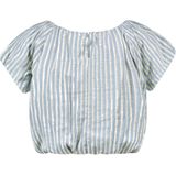 Like Flo - Carmen Top Stripe - Ballonvorm - Gouden Strepen