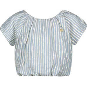 Like Flo - Carmen Top Stripe - Ballonvorm - Gouden Strepen