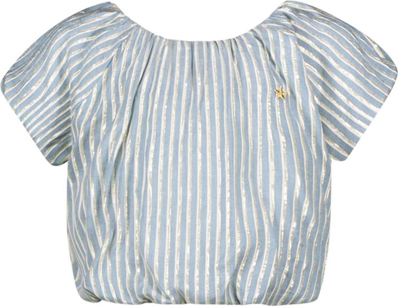 Like Flo - Carmen Top Stripe - Ballonvorm - Gouden Strepen