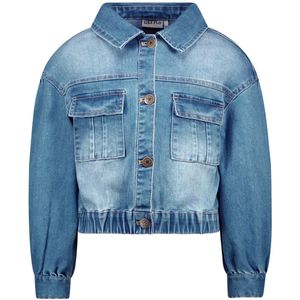 Like Flo - Dina Jacket Lt. Denim - lt denim - Maat 104