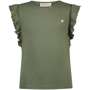 Like Flo meisjes t-shirt - Army