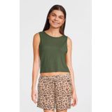 Like Flo - Essie - Mouwloze Top - Groen - Viscose met Elastaan