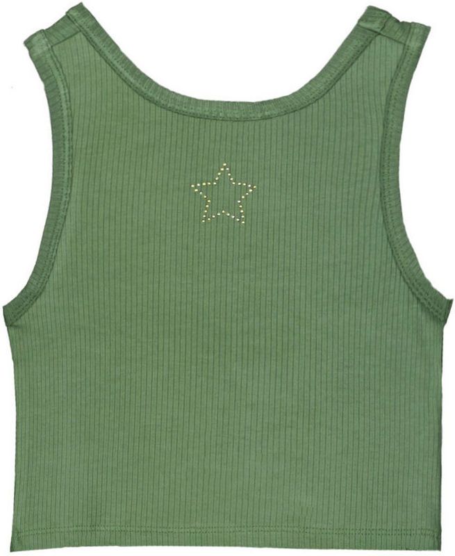 Like Flo - Essie - Mouwloze Top - Groen - Viscose met Elastaan