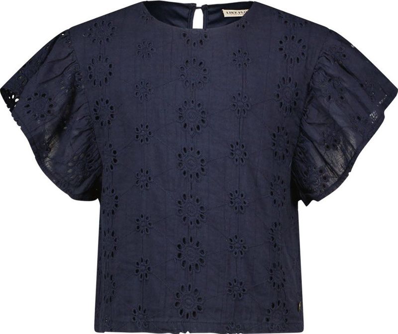 Like Flo - Claire Top Navy - Navy - Maat 110