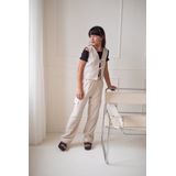 Like Flo - Cameron - Gilet - Creme - Polyester, Viscose