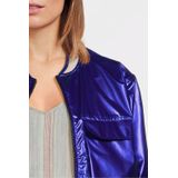 Like Flo Young - Kobaltblauw - Bomberjack - Waterafstotend - Met Rits en Zakken