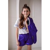 Like Flo Young - Kobaltblauw - Bomberjack - Waterafstotend - Met Rits en Zakken