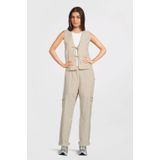 Like Flo - Cargobroek - Crème - Polyester en Viscose