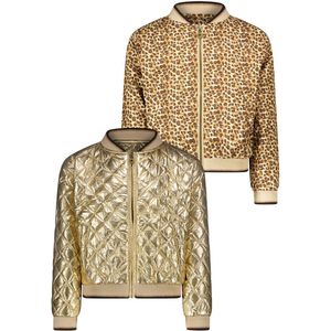 Jas - Reversible Bomber - Metallic en All-Over Print - Comfortabel