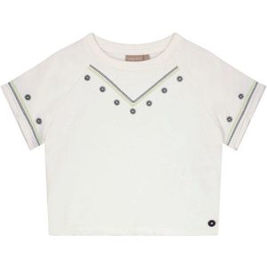 Like Flo - Dazy Blousetop - Wit - 100% Katoen