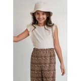 Like Flo Broek - Bruin - Meisjes Plissebroek