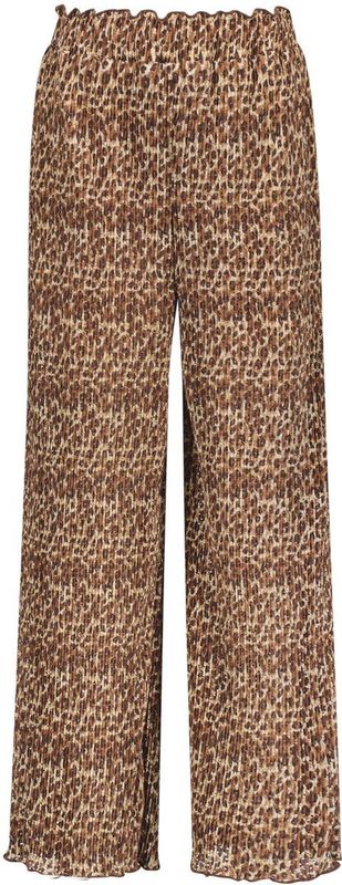 Like Flo Broek - Bruin - Meisjes Plissebroek