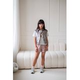 Like Flo Young - T-shirt - Ecru - 100% Katoen - Ronde Hals - Korte Mouwen