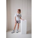 Like Flo Young - T-shirt - Ecru - 100% Katoen - Ronde Hals - Korte Mouwen