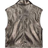 Like Flo - Gilet - Antraciet - 100% Katoen